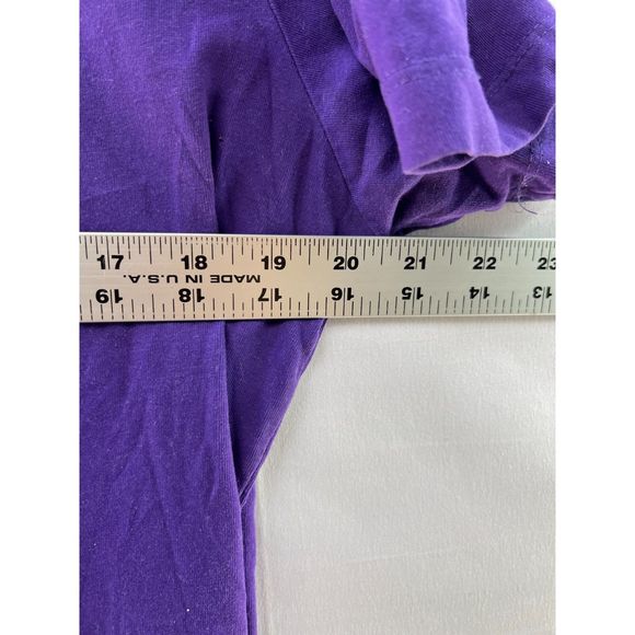 Nike Purple Just Do It Dri-Fit Retro Basketball T-Shirt Short Sleeve Men Medium - Picture 7 of 7